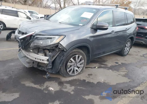 2019 Honda Pilot Ex-L из США, поврежденный, VIN 5FNYF6H52KB095265